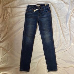 Madewell 9” High Riser Skinny Skinny Jeans(W26)